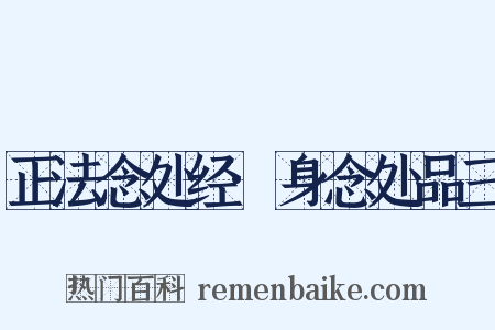 正法念处经·身念处品三是什么意思的图片